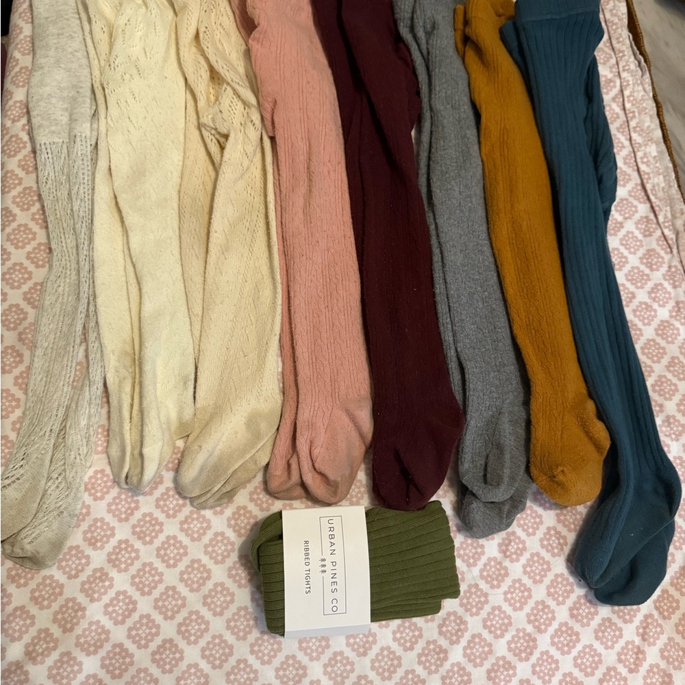 Jamie Kay, Little Stocking Co.,Tights Bundle 1-2y